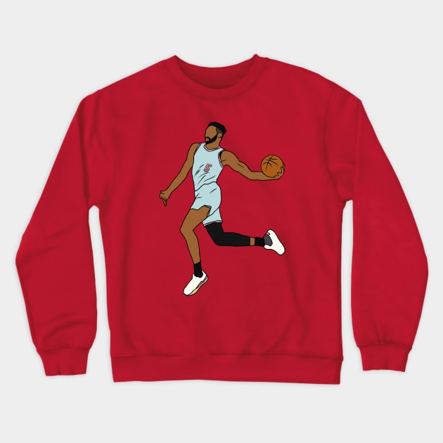 Derrick Jones Jr. Windmill Crewneck Sweatshirt by rattraptees